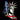 Statue of Liberty illustration with American flag colors