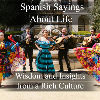 Spanish musicians, a passionate singer, and lively dancers in traditional attire, capturing the essence of Spain's vibrant culture and wisdom.