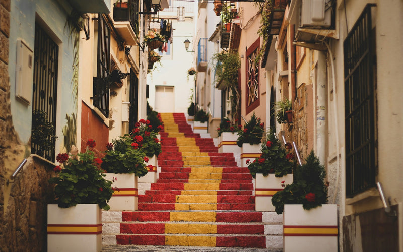 Spanish Quotes About Life- Old Town, Calp, Spain