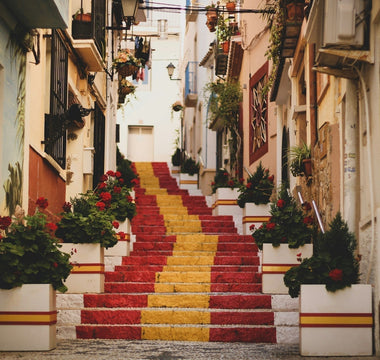 Spanish Quotes About Life- Old Town, Calp, Spain