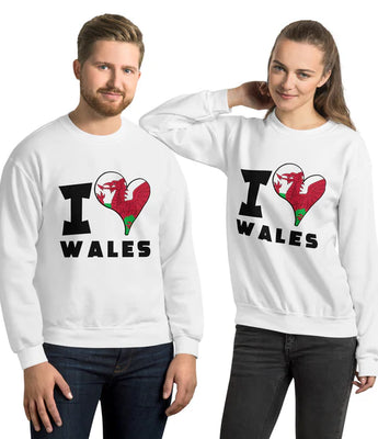 Sweatshirts with designs inspired by countries around the world