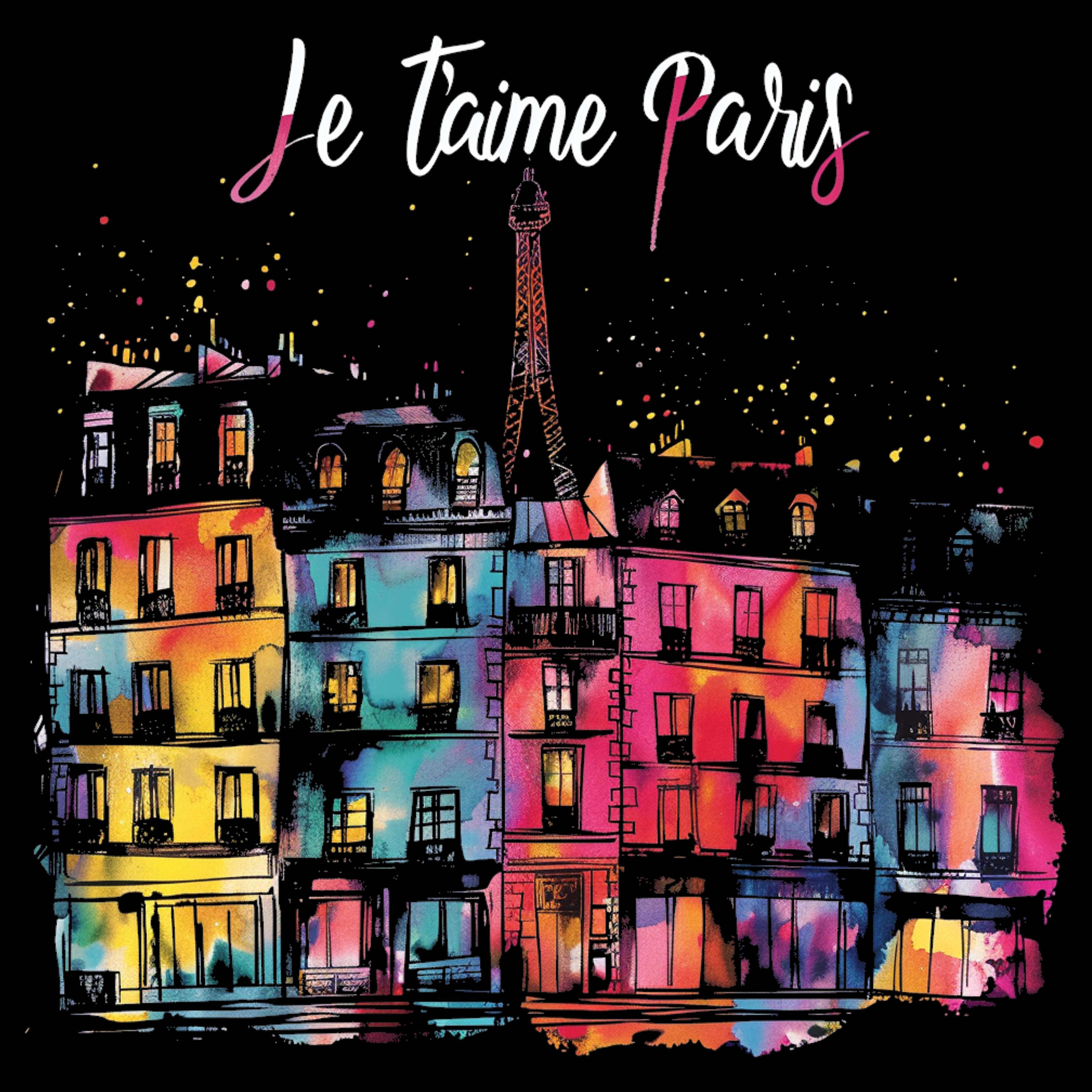 Eco Tote Bag -  Je t'aime Paris