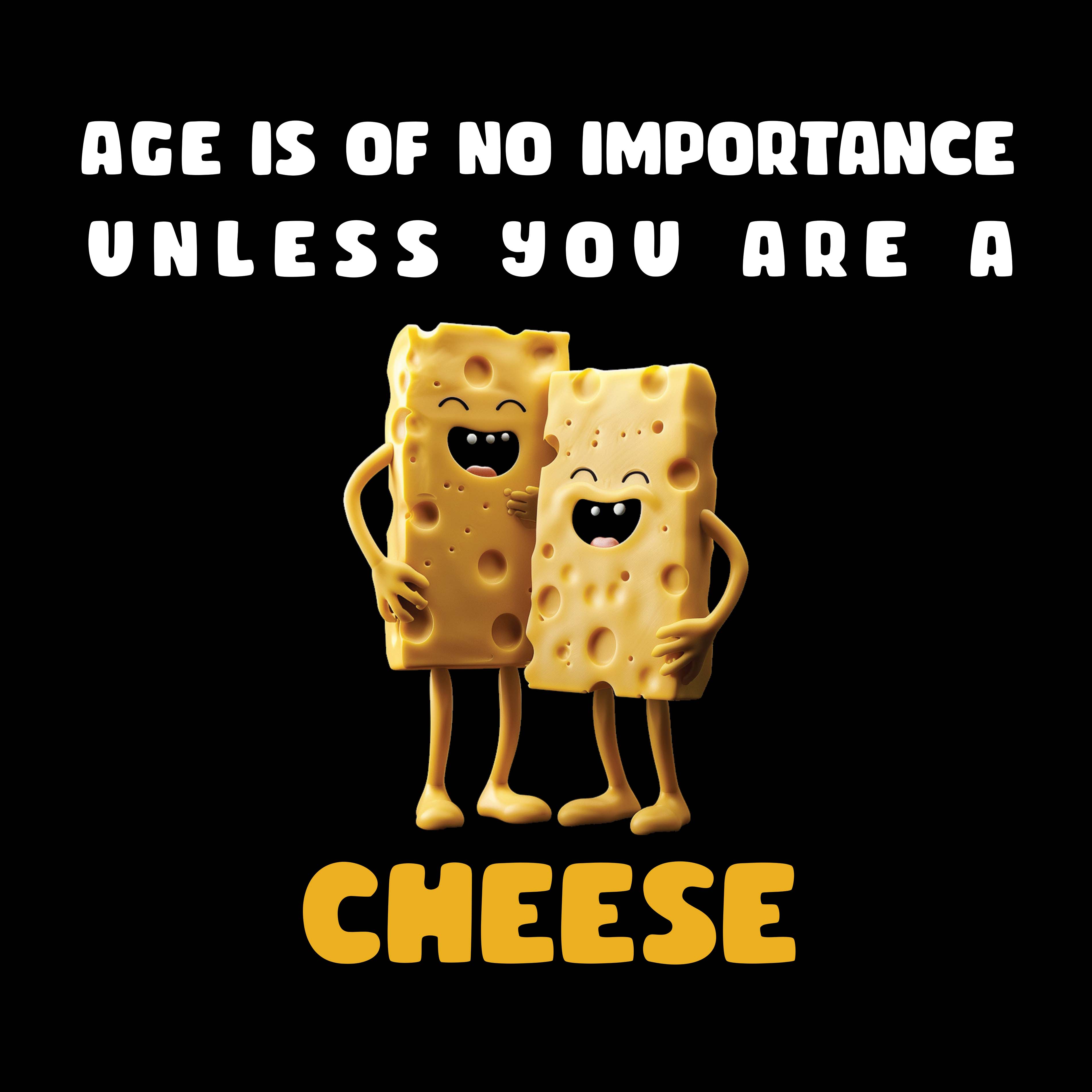 Unisex t-shirt - Quotes About Cheese