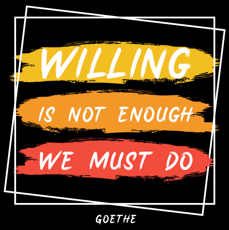 Unisex t-shirt - Johann Wolfgang von Goethe quotes