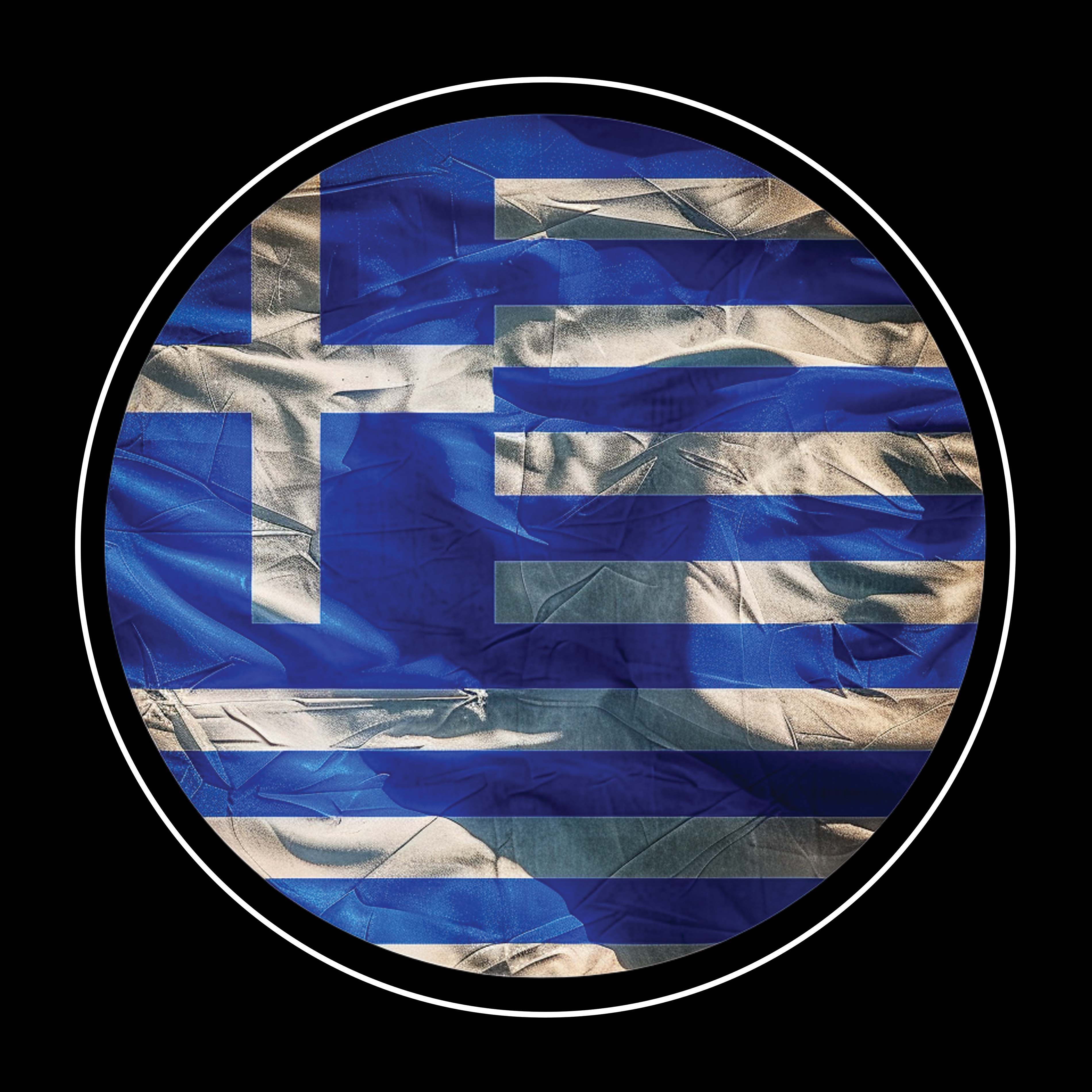 Women's Racerback Tank - Greece Flag