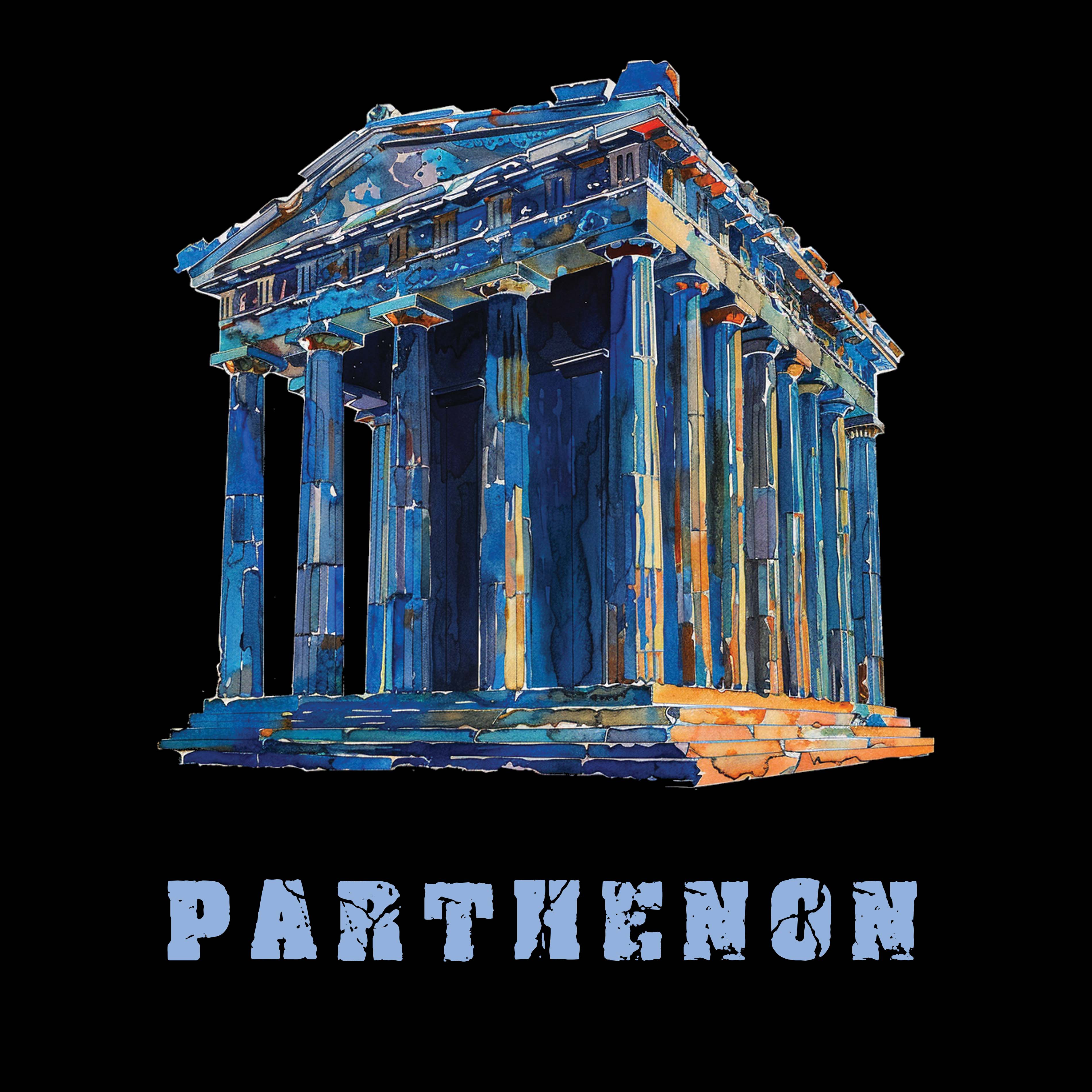 Unisex Hoodie - Parthenon Temple