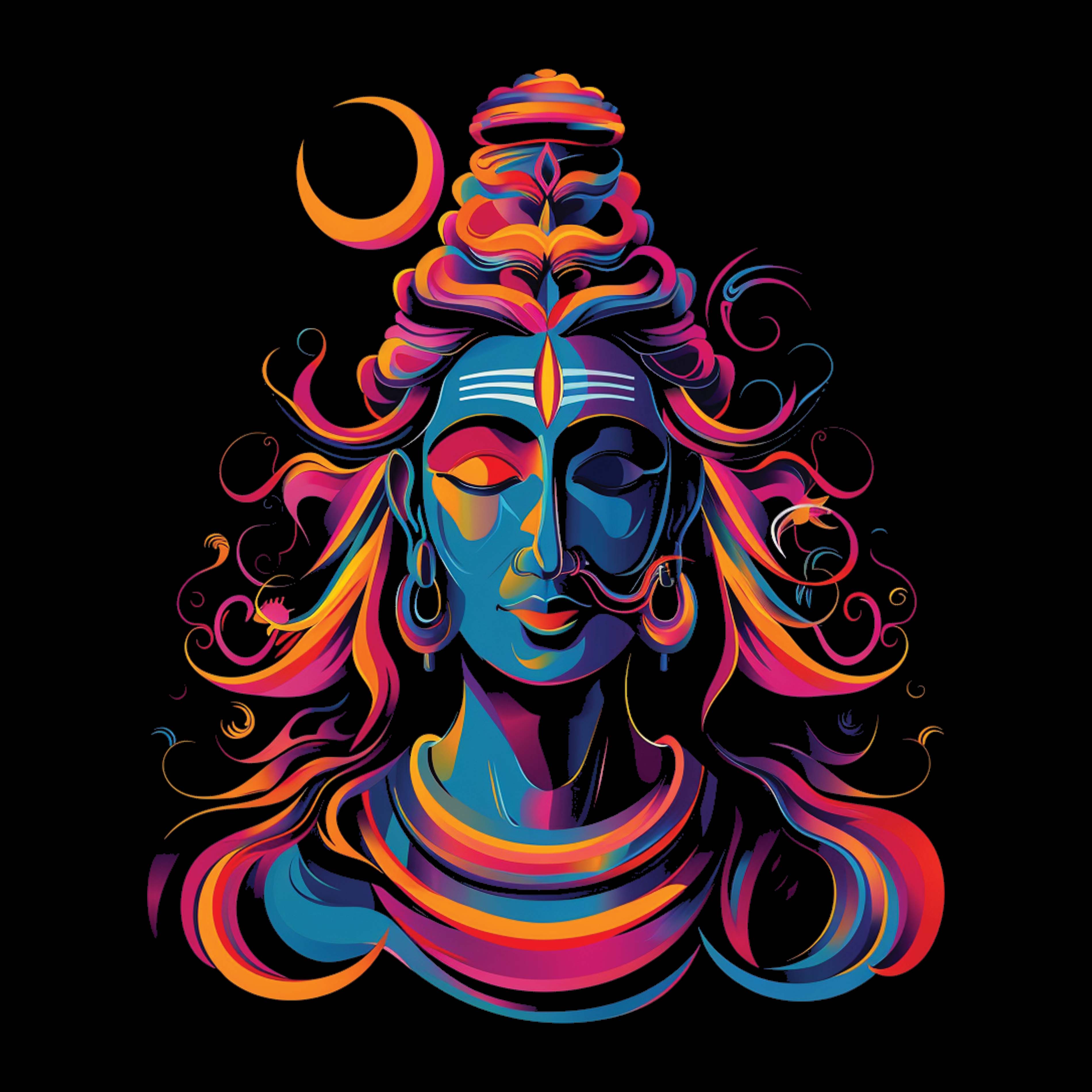 Unisex t-shirt - Indian God Shiva