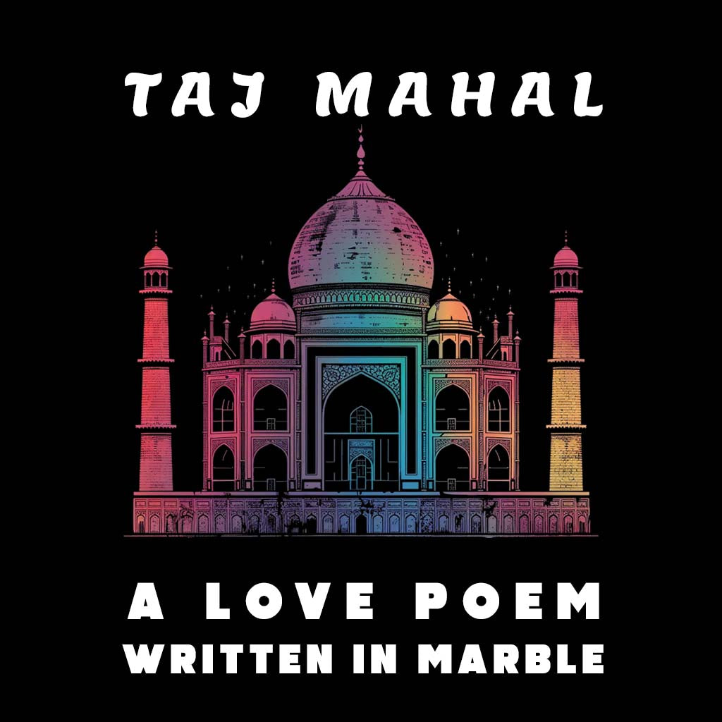 Women's Racerback Tank - Taj Mahal A Love Poem Written In Marble