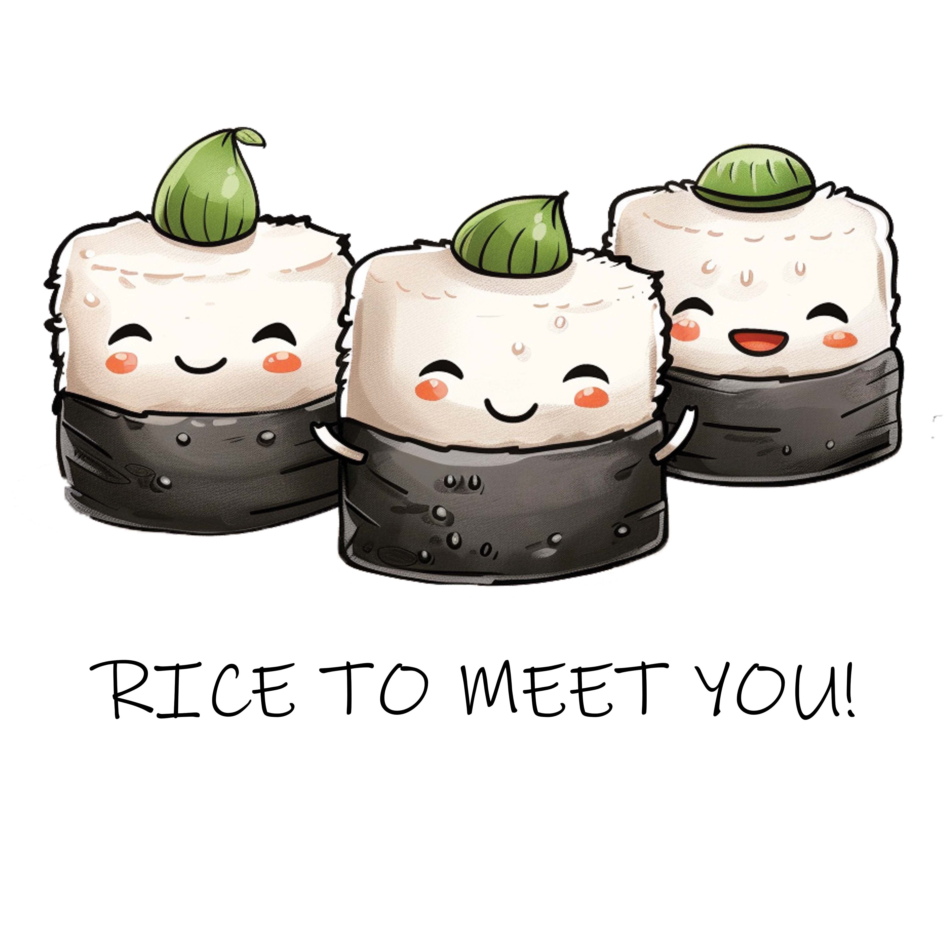Unisex t-shirt - Rice To Meet You