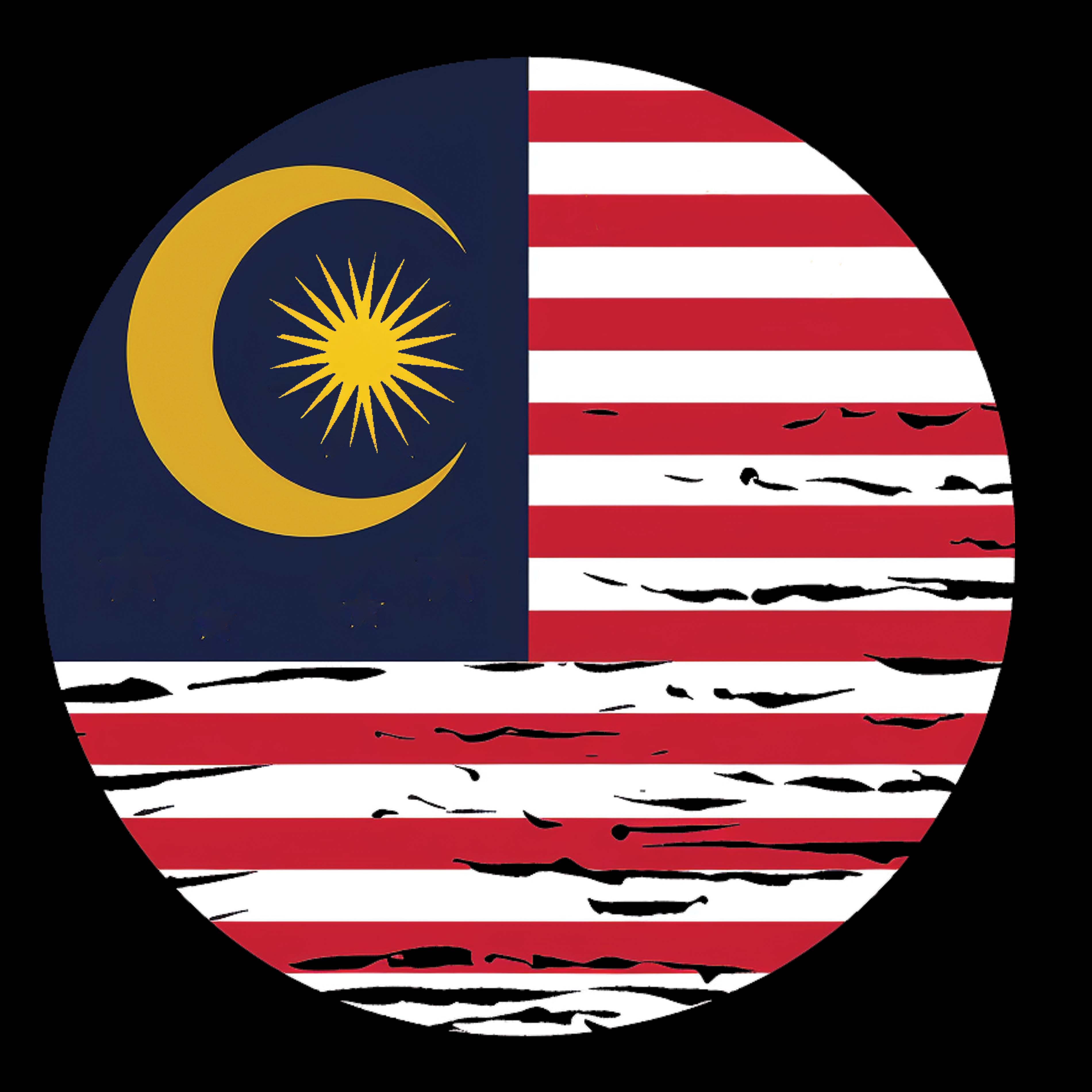 Unisex t-shirt - Flag of Malaysia