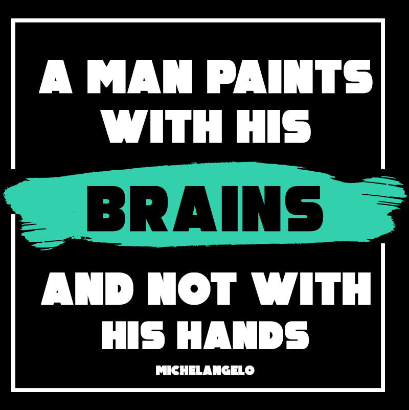 Unisex Sweatshirt - Michelangelo quotes