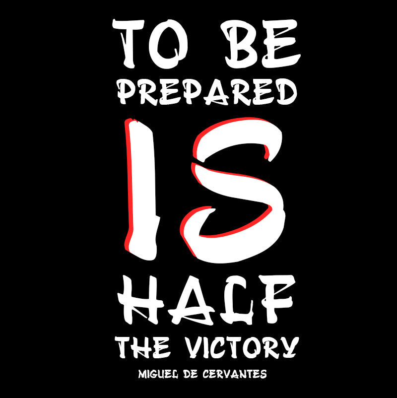 Women's Racerback Tank - Miguel de Cervantes Quotes, "To be prepared is half the victory"