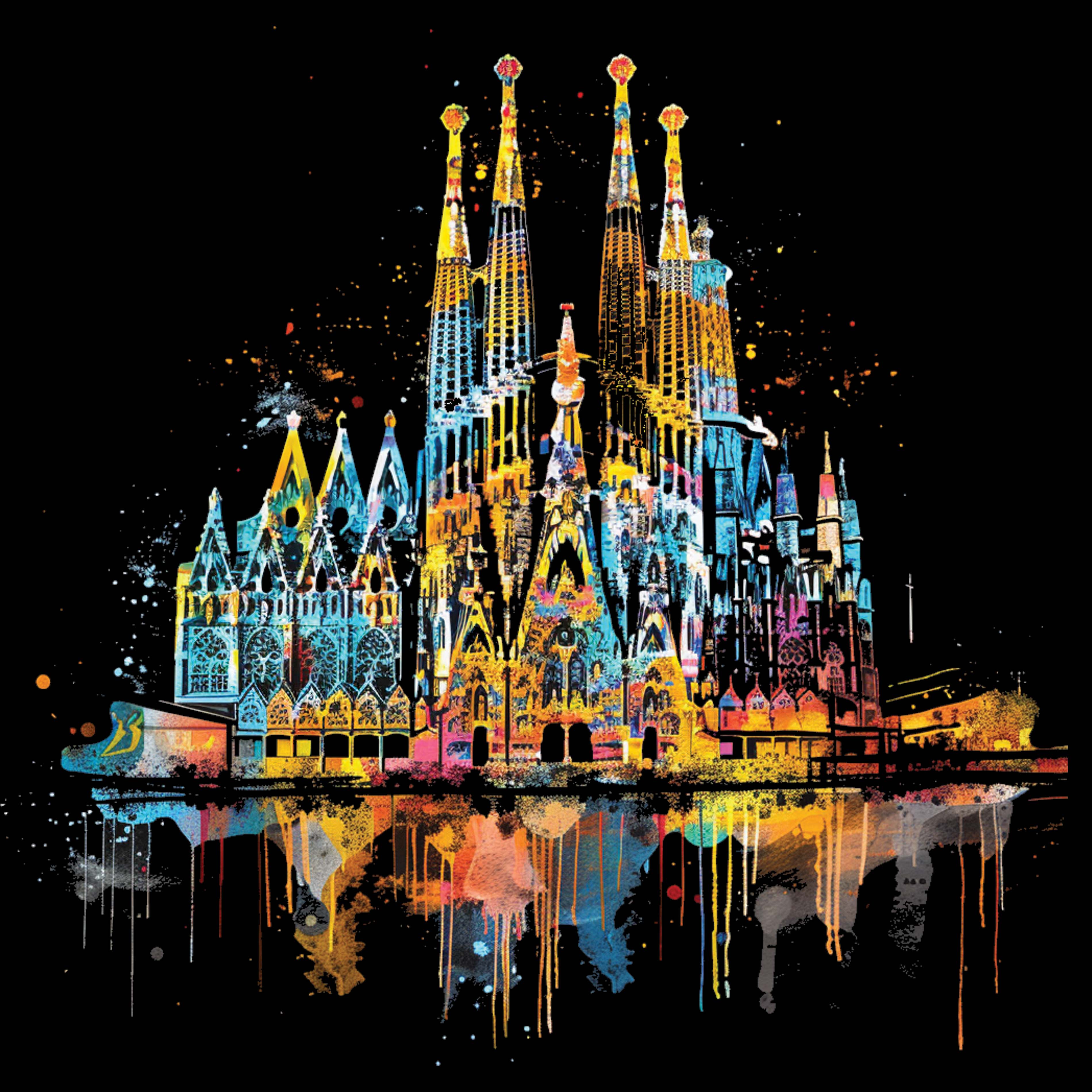 Unisex t-shirt - Sagrada Familia Church