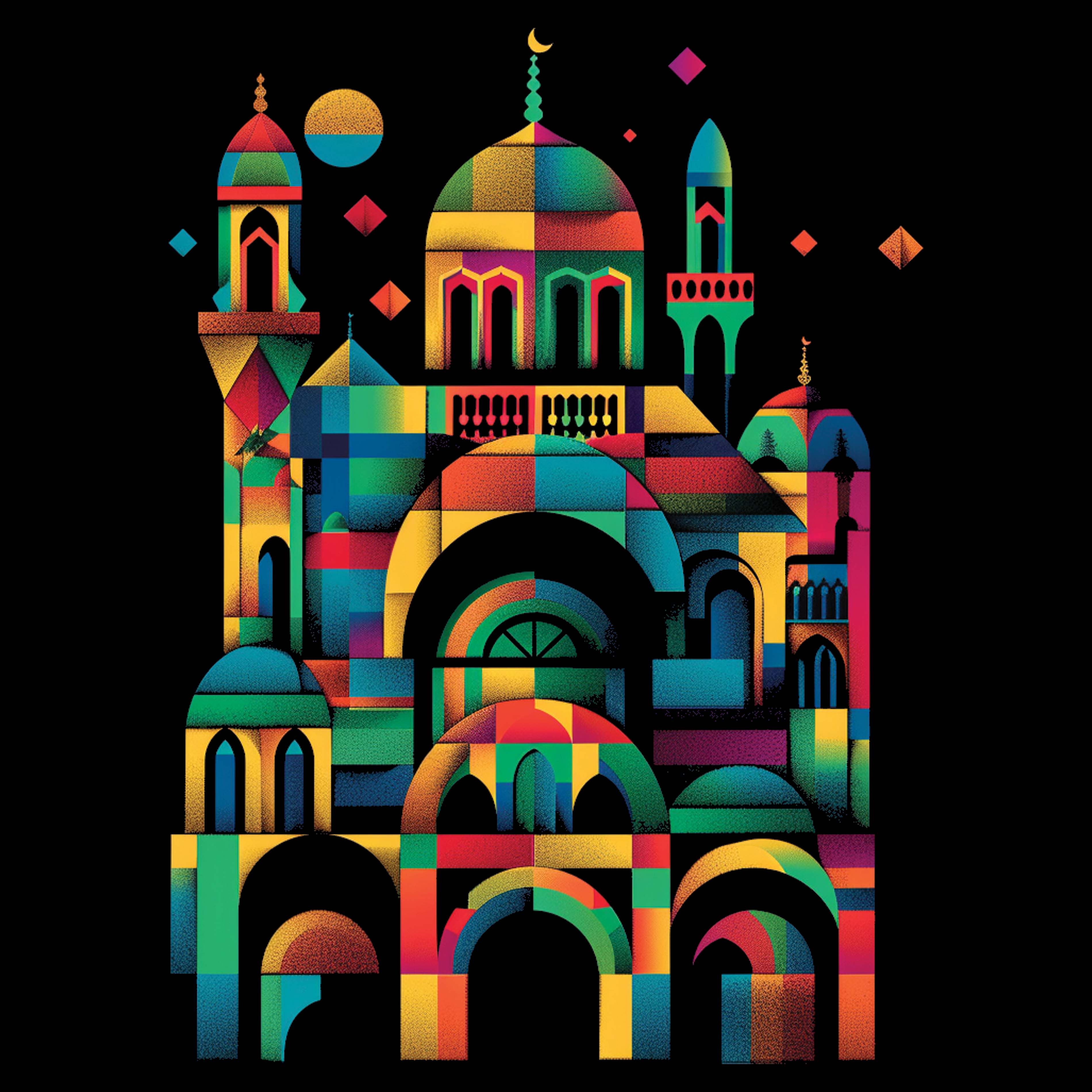 Unisex t-shirt - Mosque Architecture