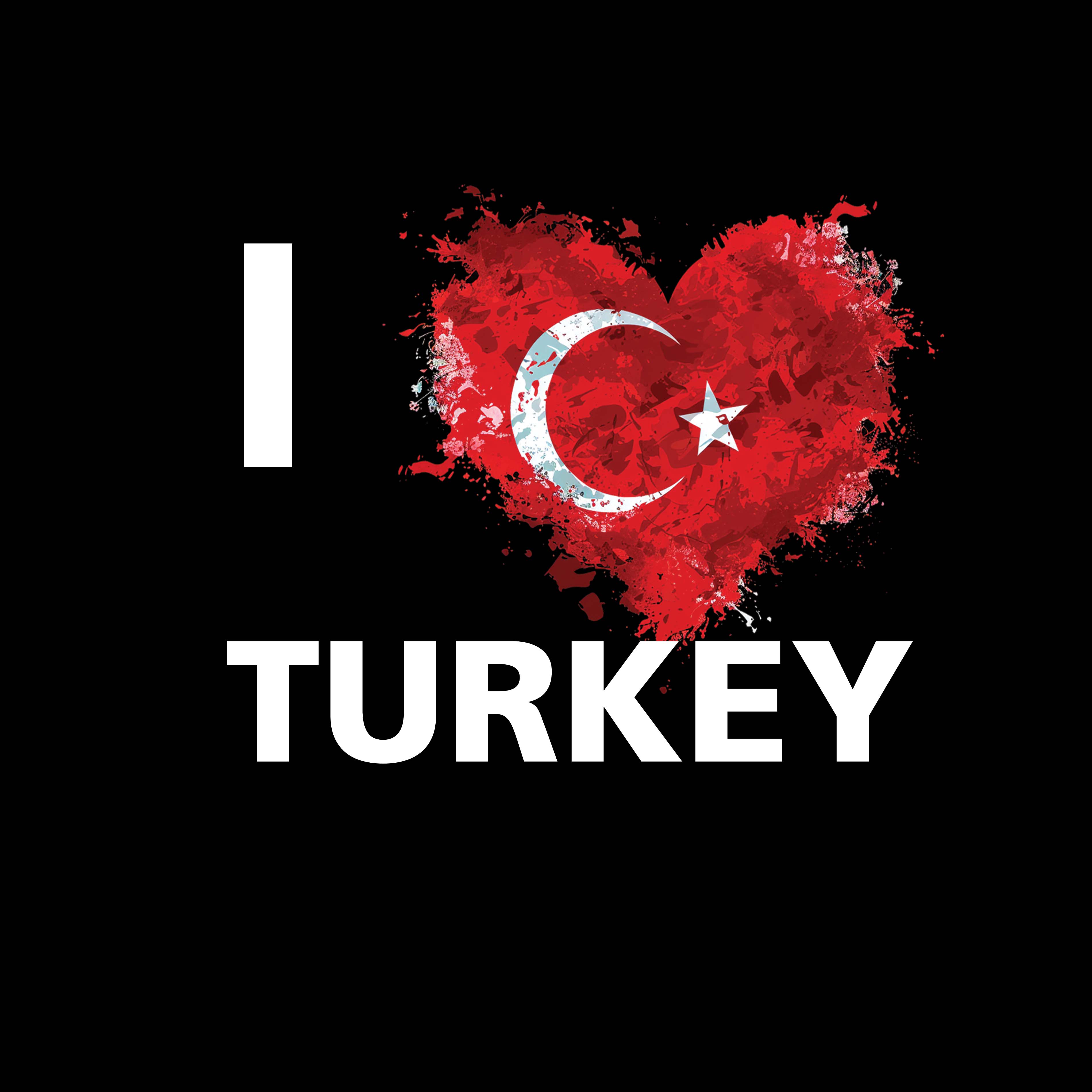 Unisex t-shirt - I Love Turkey