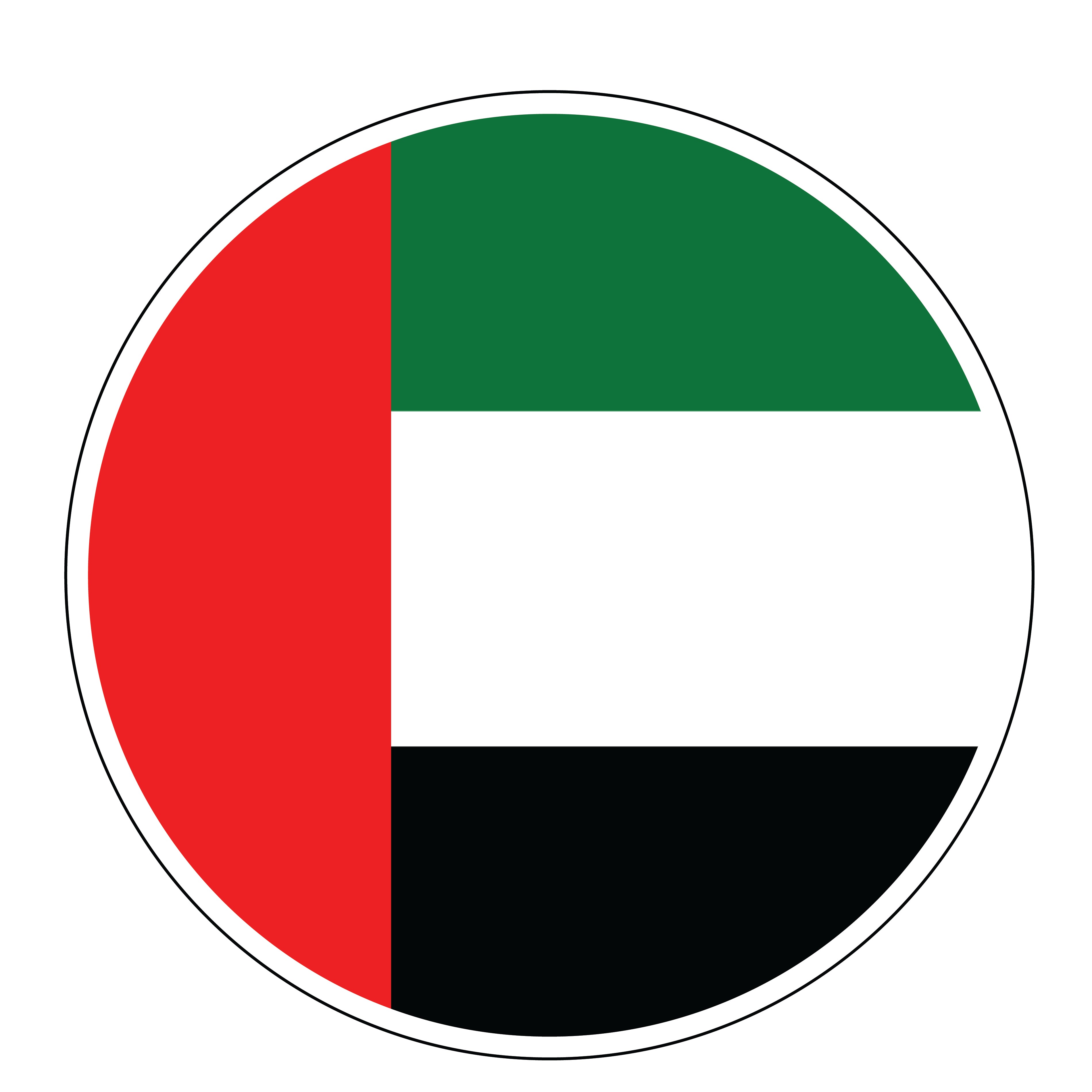 Unisex t-shirt - Flag of UAE