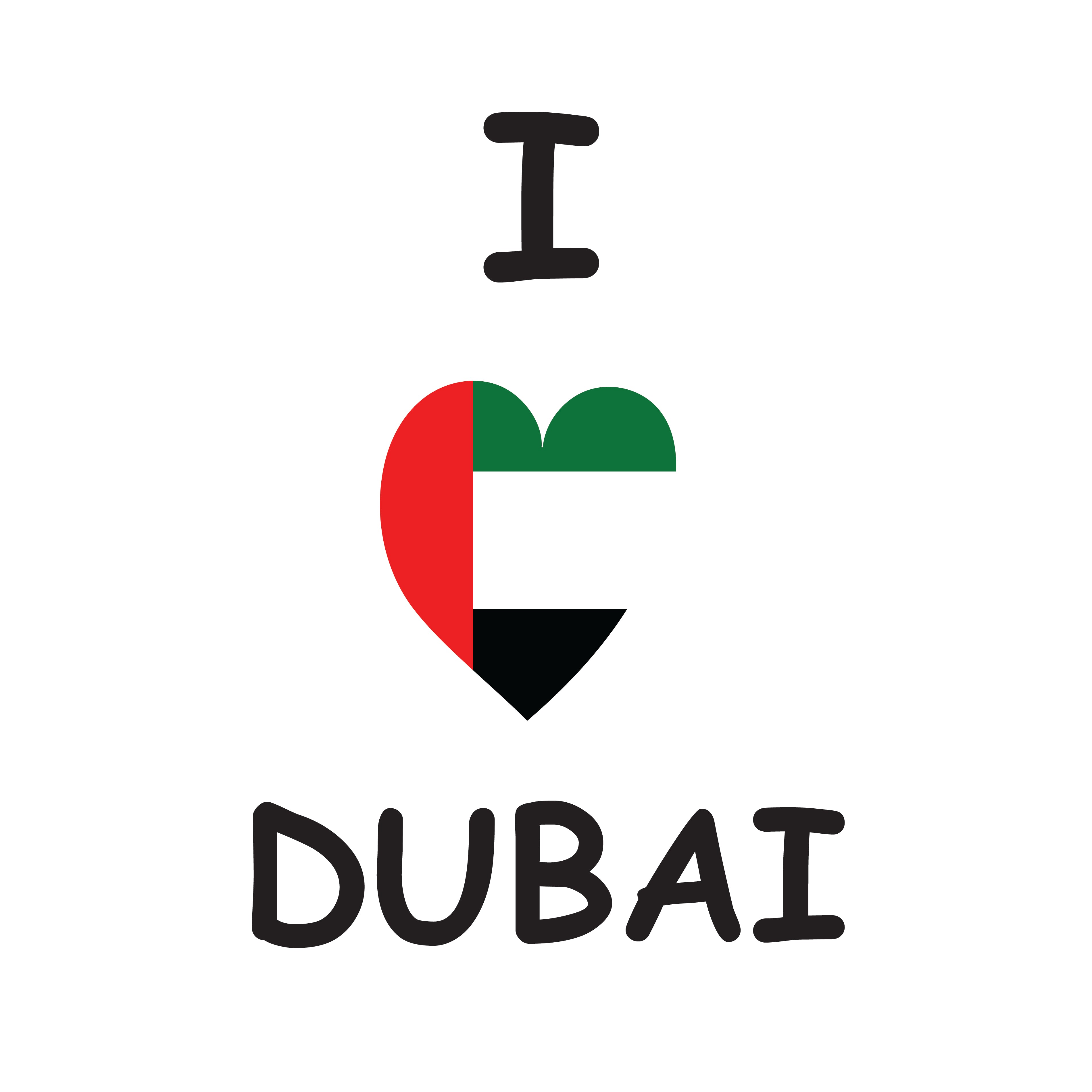 Unisex t-shirt - I Love Dubai