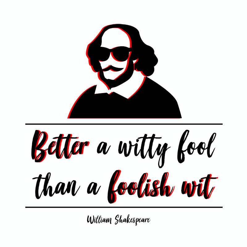 Unisex t-shirt -  William Shakespeare quotes