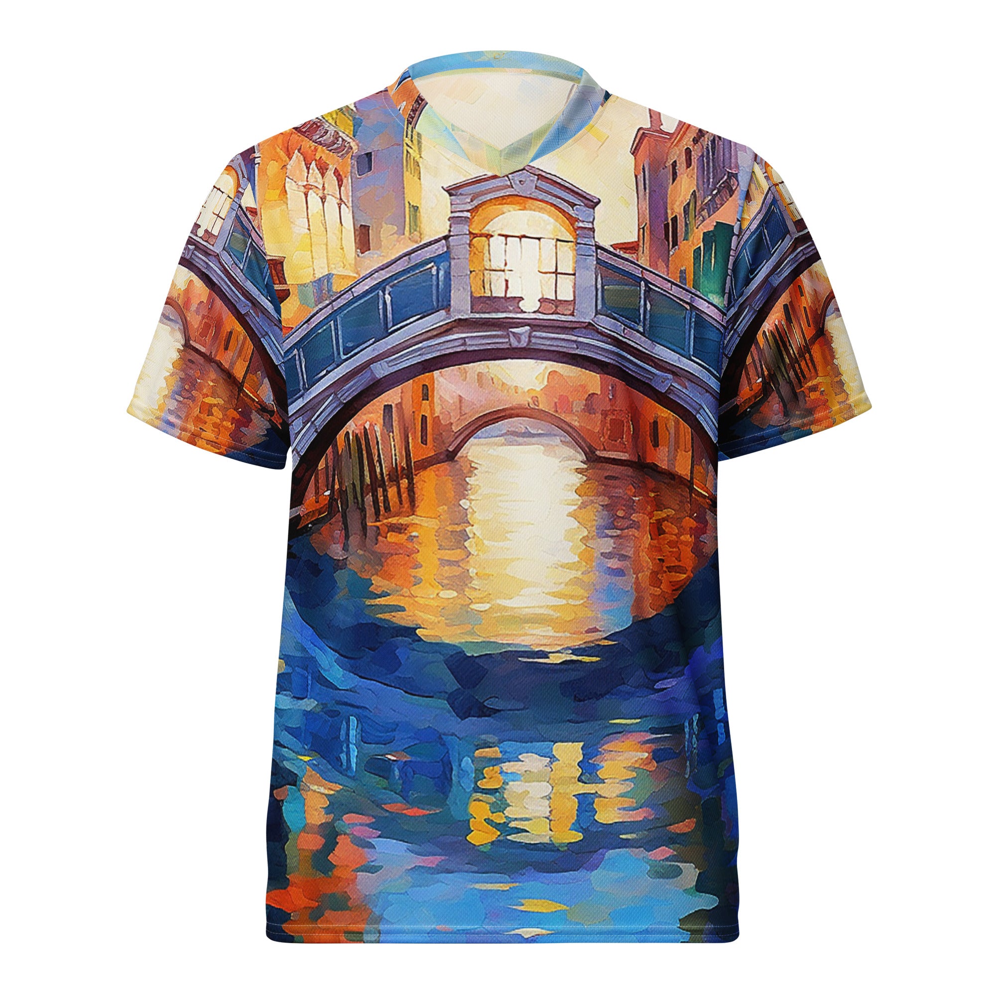 Recycled unisex sports jersey - Venice, Grand Canal -