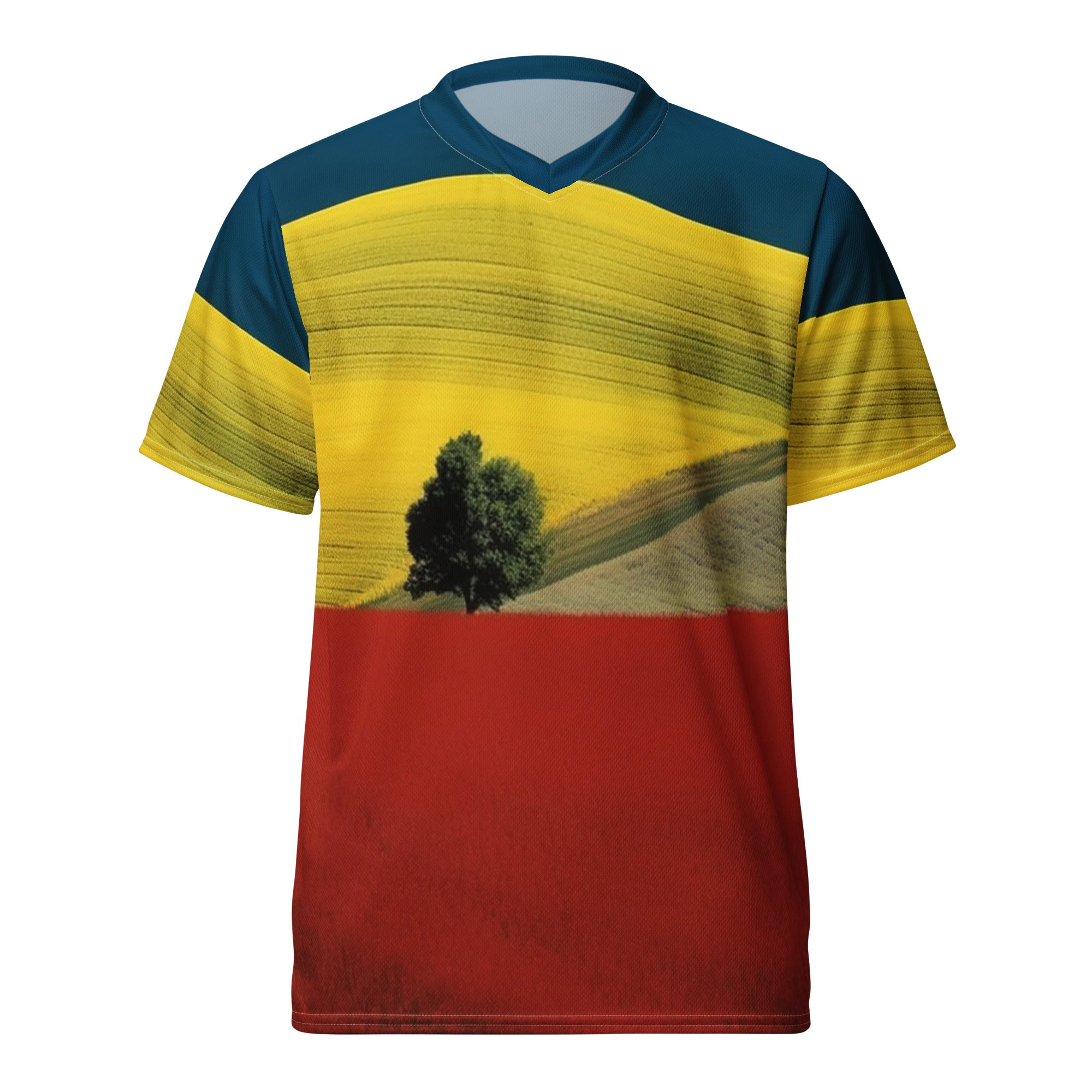 Recycled unisex sports jersey - Franco Fontana Inspired Photo