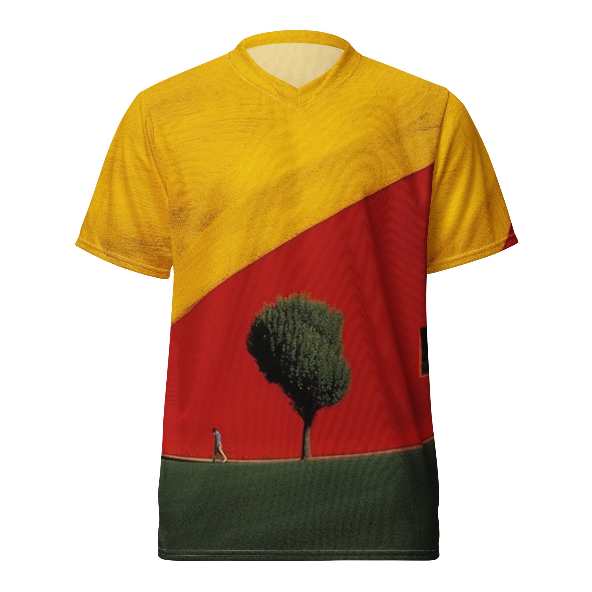 Recycled unisex sports jersey - Franco Fontana Inspired Photo