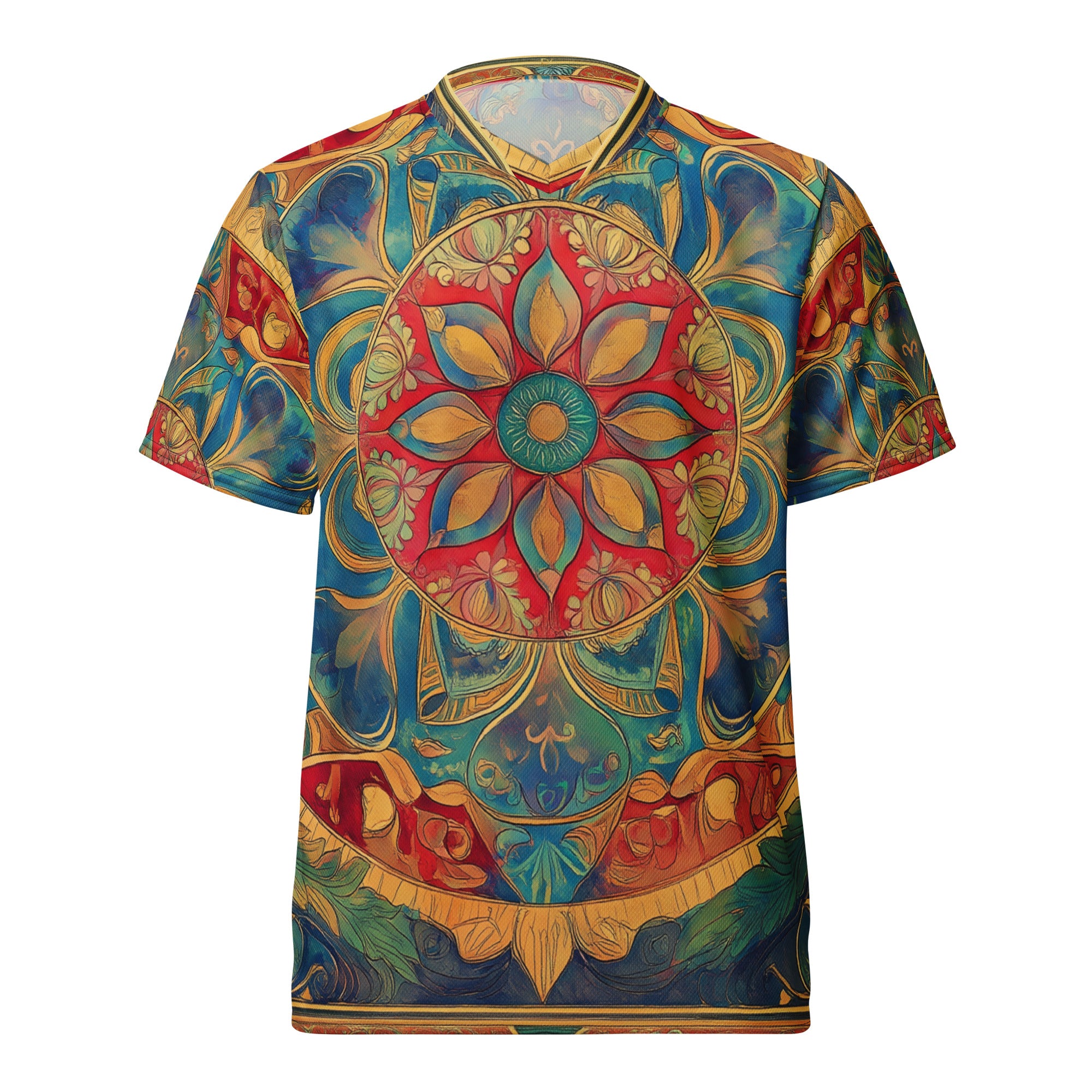 Recycled unisex sports jersey - Medival Persian designs