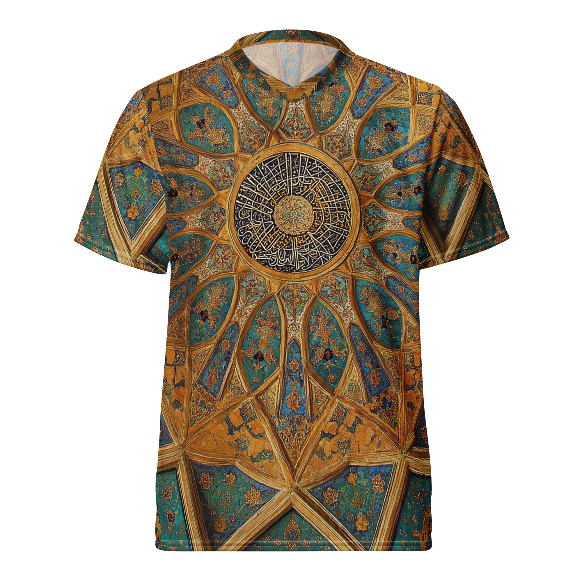 Recycled unisex sports jersey - Islamic art pattern