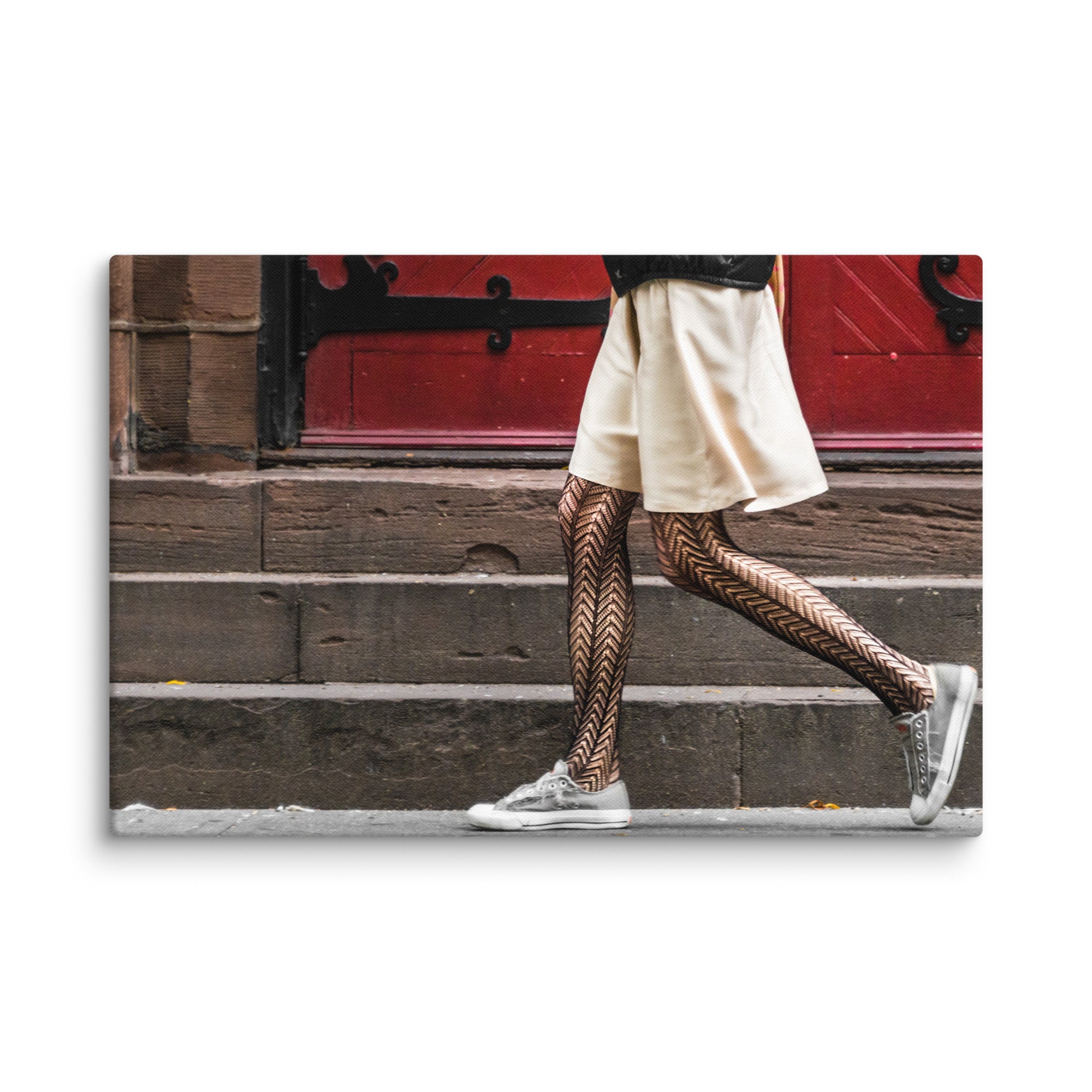 Canvas print of Steps Forward photography by Bardia Azizi