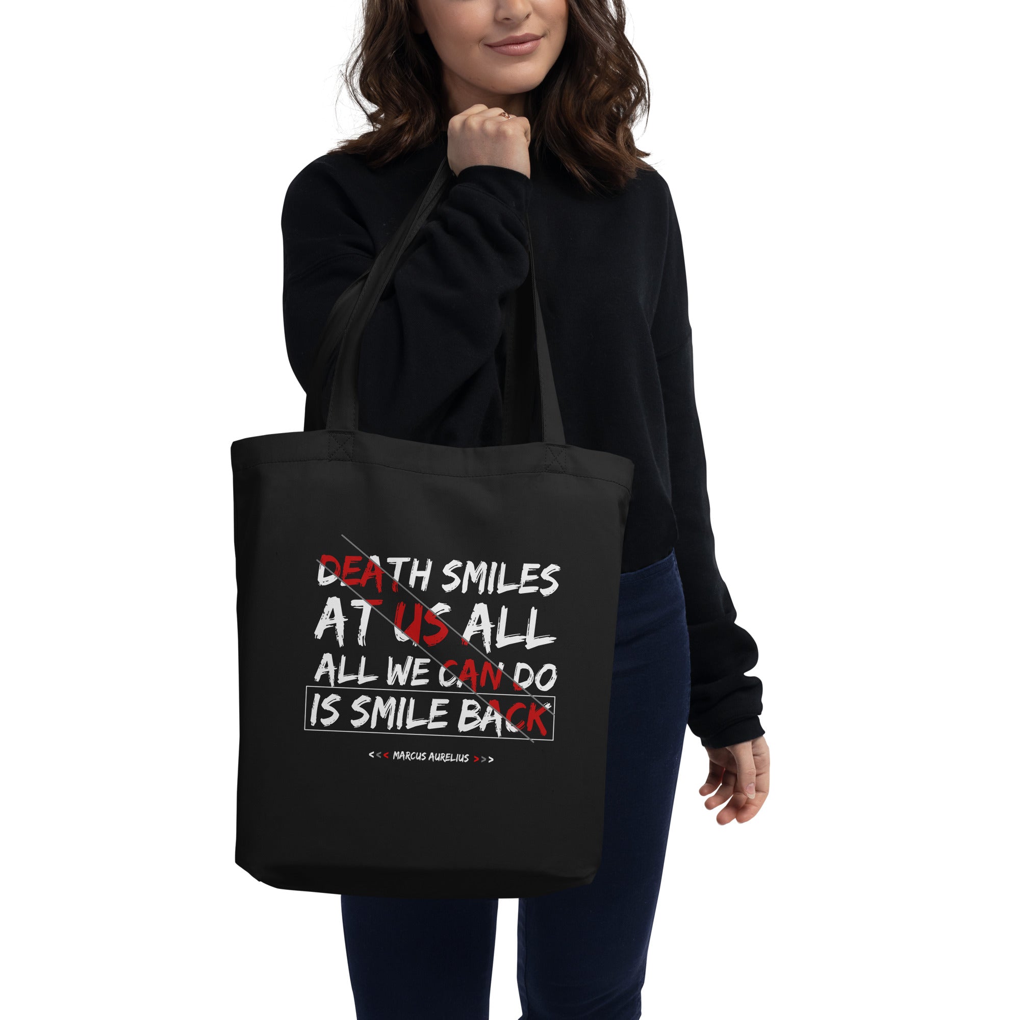 Eco Tote Bag -  Marcus Aurelius quotes