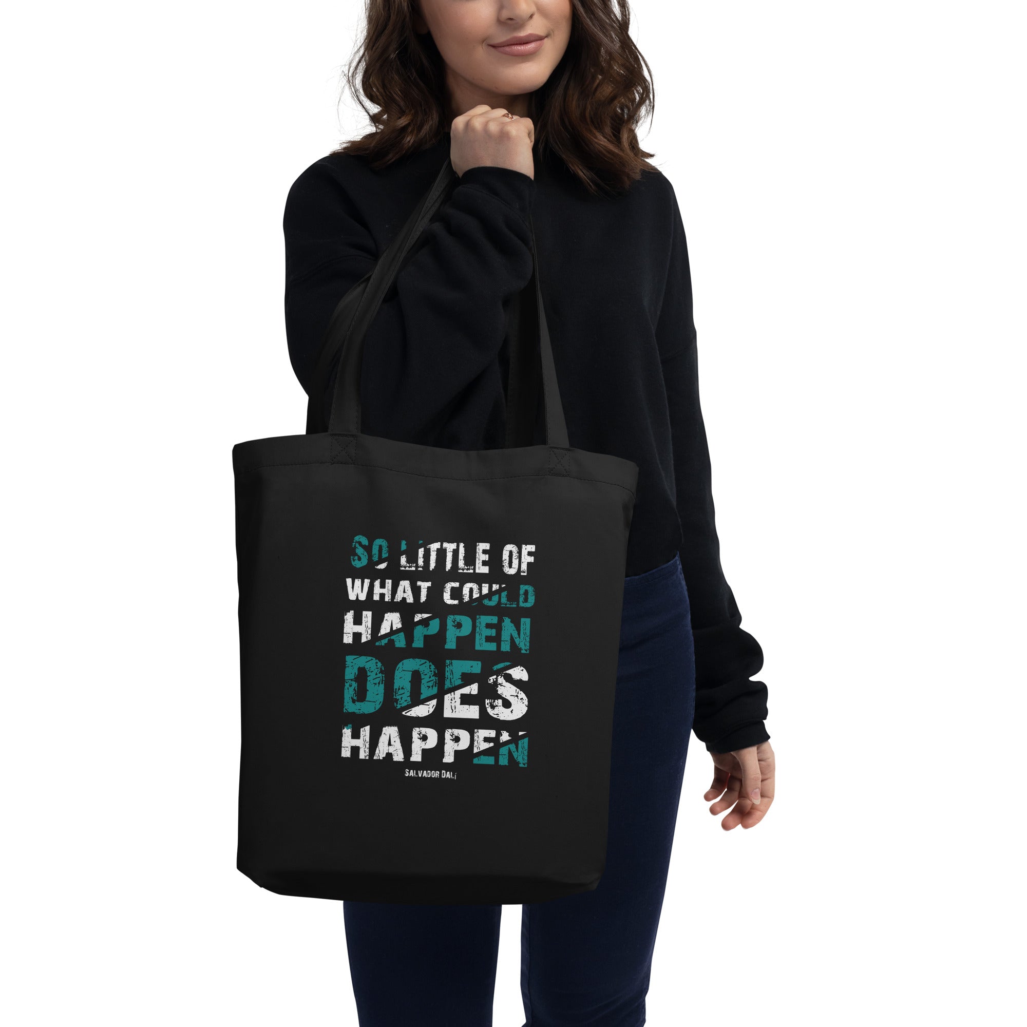 Eco Tote Bag -  Salvador Dalí quotes