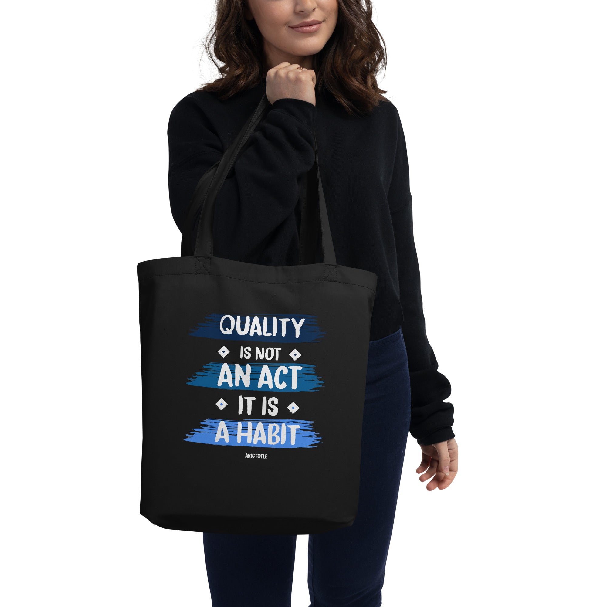 Eco Tote Bag - Aristotle quotes