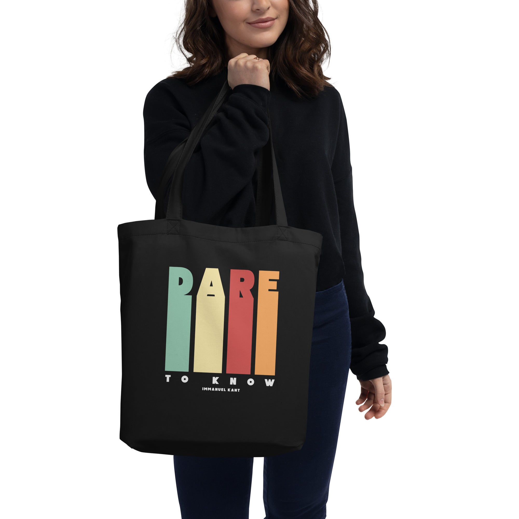 Eco Tote Bag - Immanuel Kant quotes,  " Dare to know. "