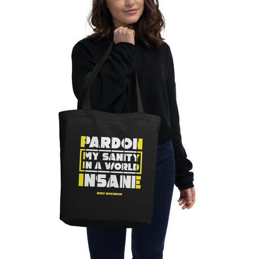 Eco Tote Bag - Emily Dickinson quotes