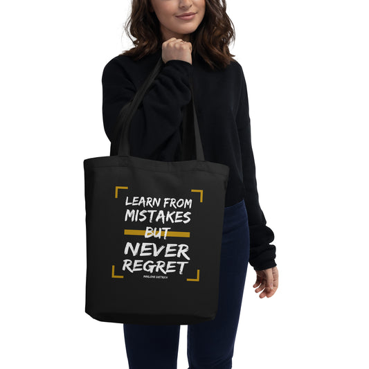 Eco Tote Bag - Marlene Dietrich quotes