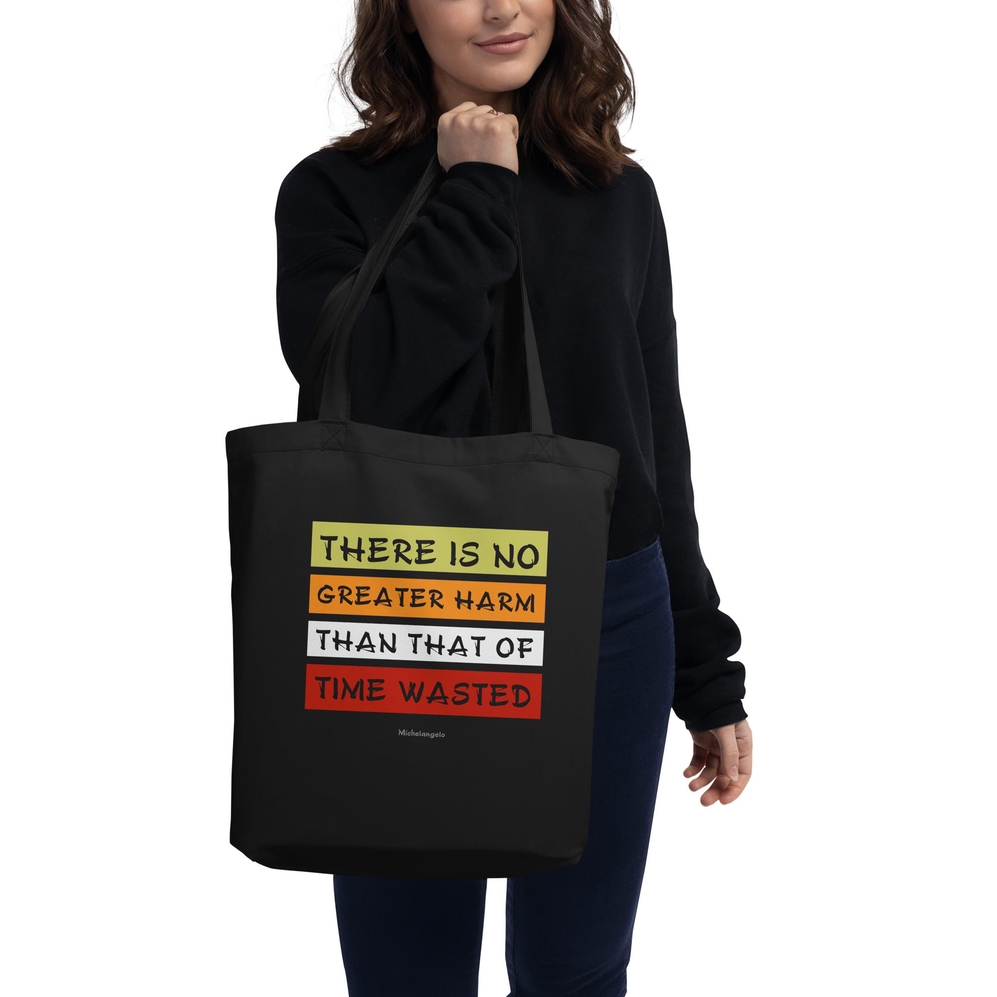 Eco Tote Bag - Michelangelo Quotes