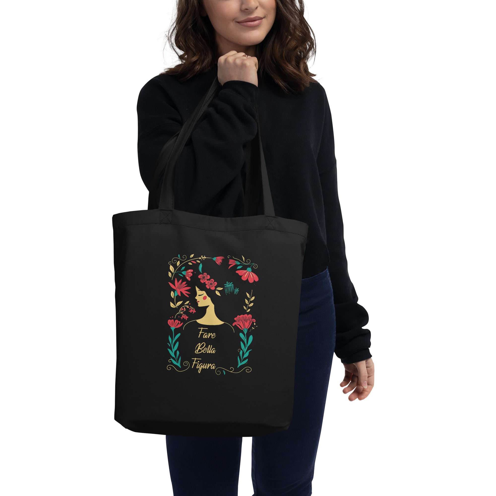 Eco Tote Bag - Italian Culture. Fare Bella Figura