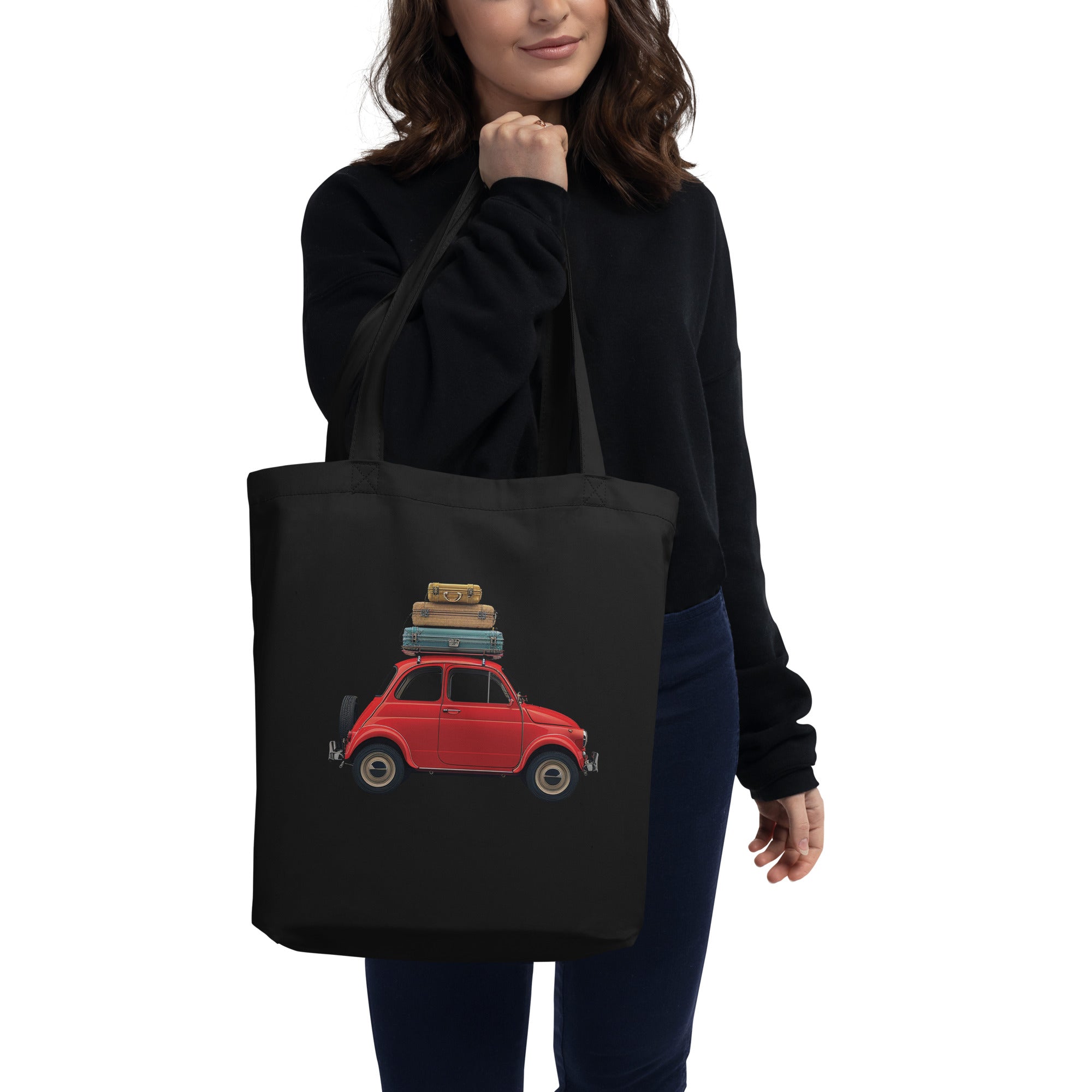 Eco Tote Bag - Tiny cars