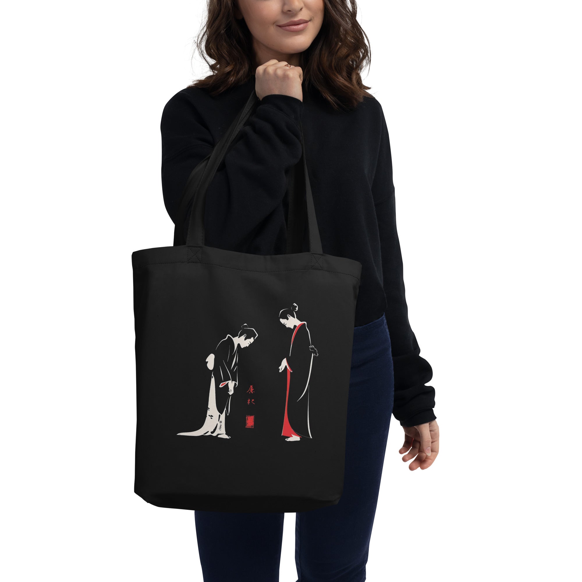 Eco Tote Bag - Cultural Roots, Bowing