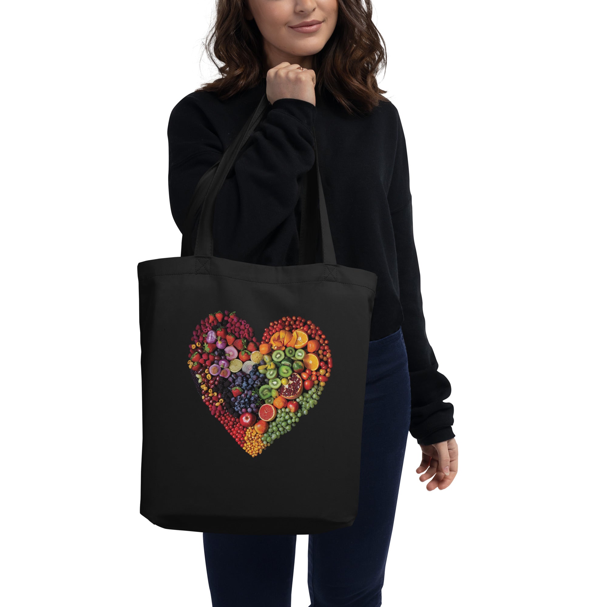 Eco Tote Bag - Having a Healthy lifestyle