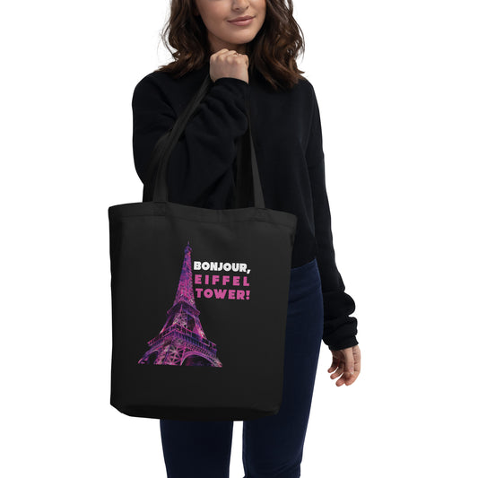 Eco Tote Bag - Eiffel Tower