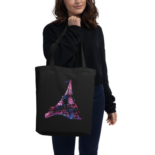 Eco Tote Bag -  Eiffel Tower