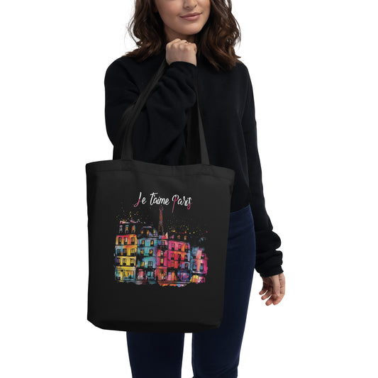 Eco Tote Bag -  Je t'aime Paris