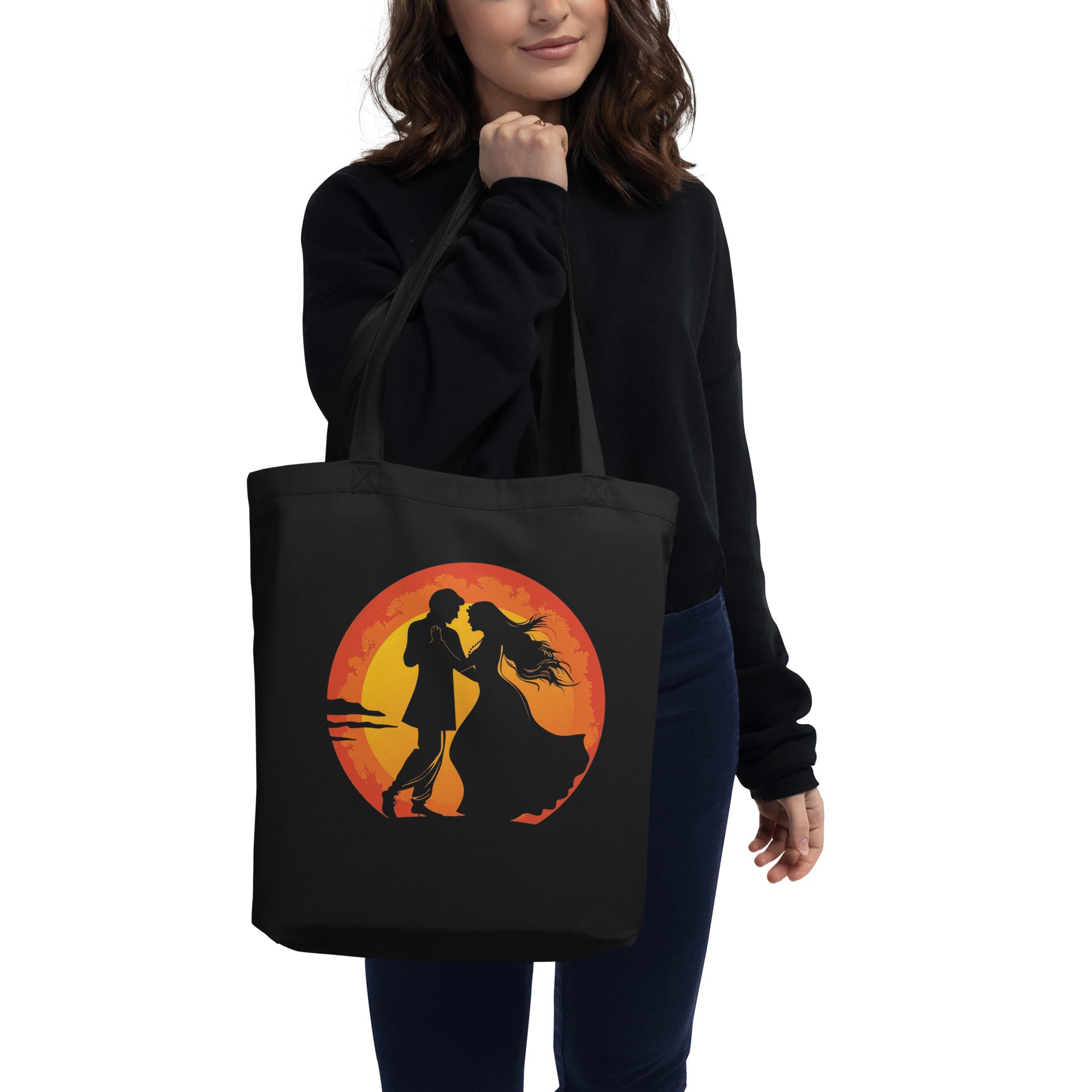 Eco Tote Bag -  An Indian Couple Dancing