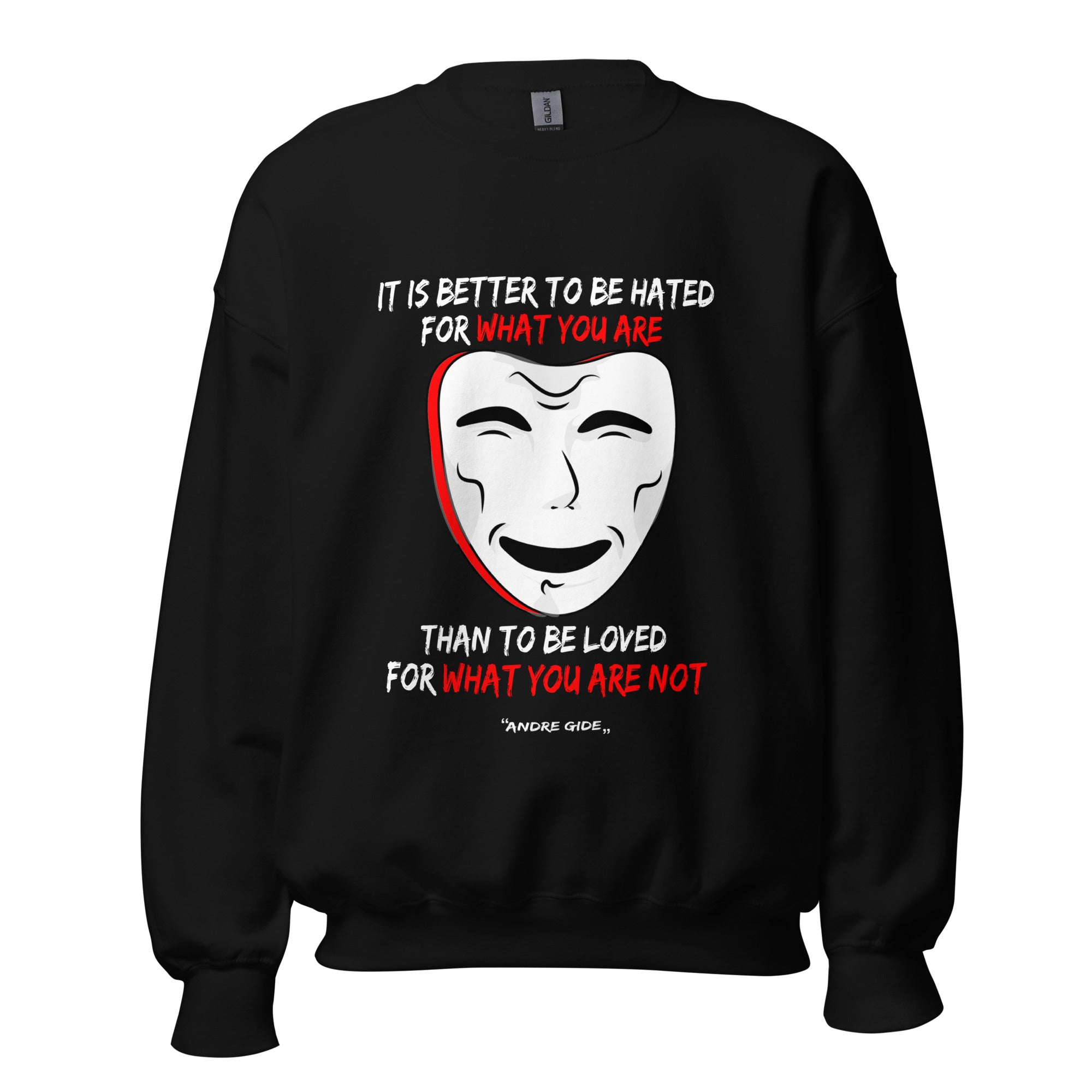 Unisex Sweatshirt -  Andre Gide quotes