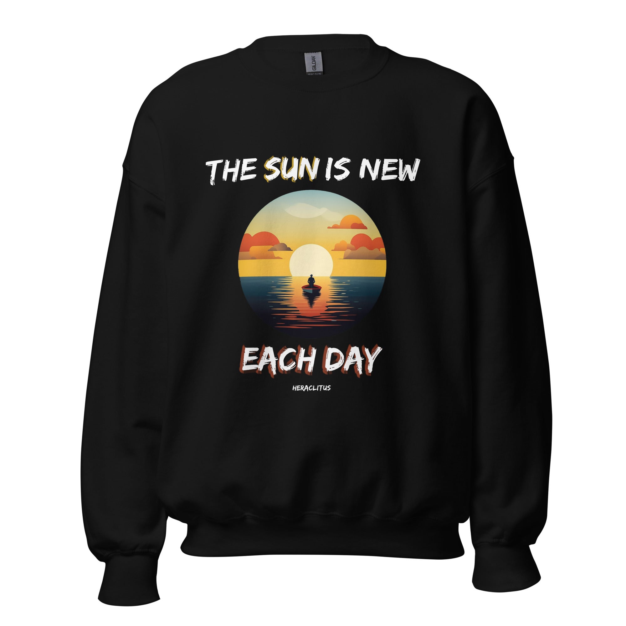 Unisex Sweatshirt -  Heraclitus quotes