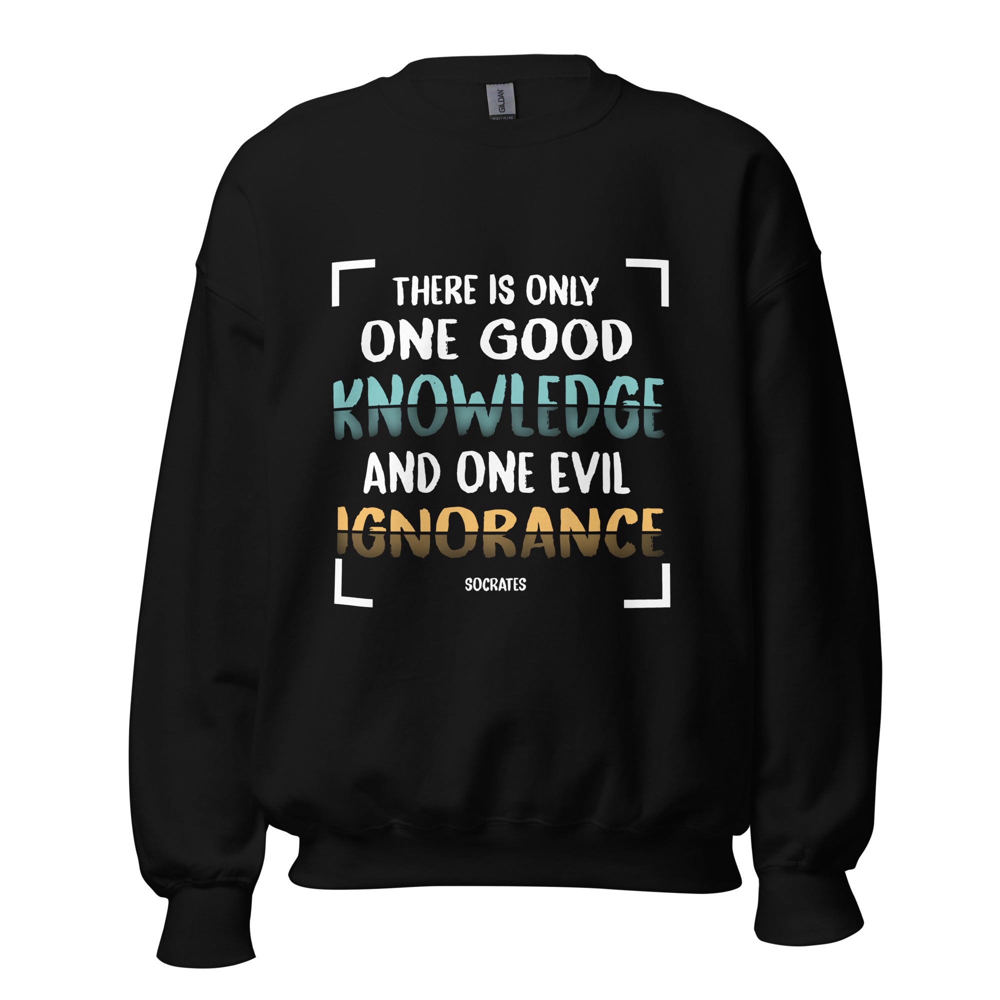 Unisex Sweatshirt -  Socrates quotes