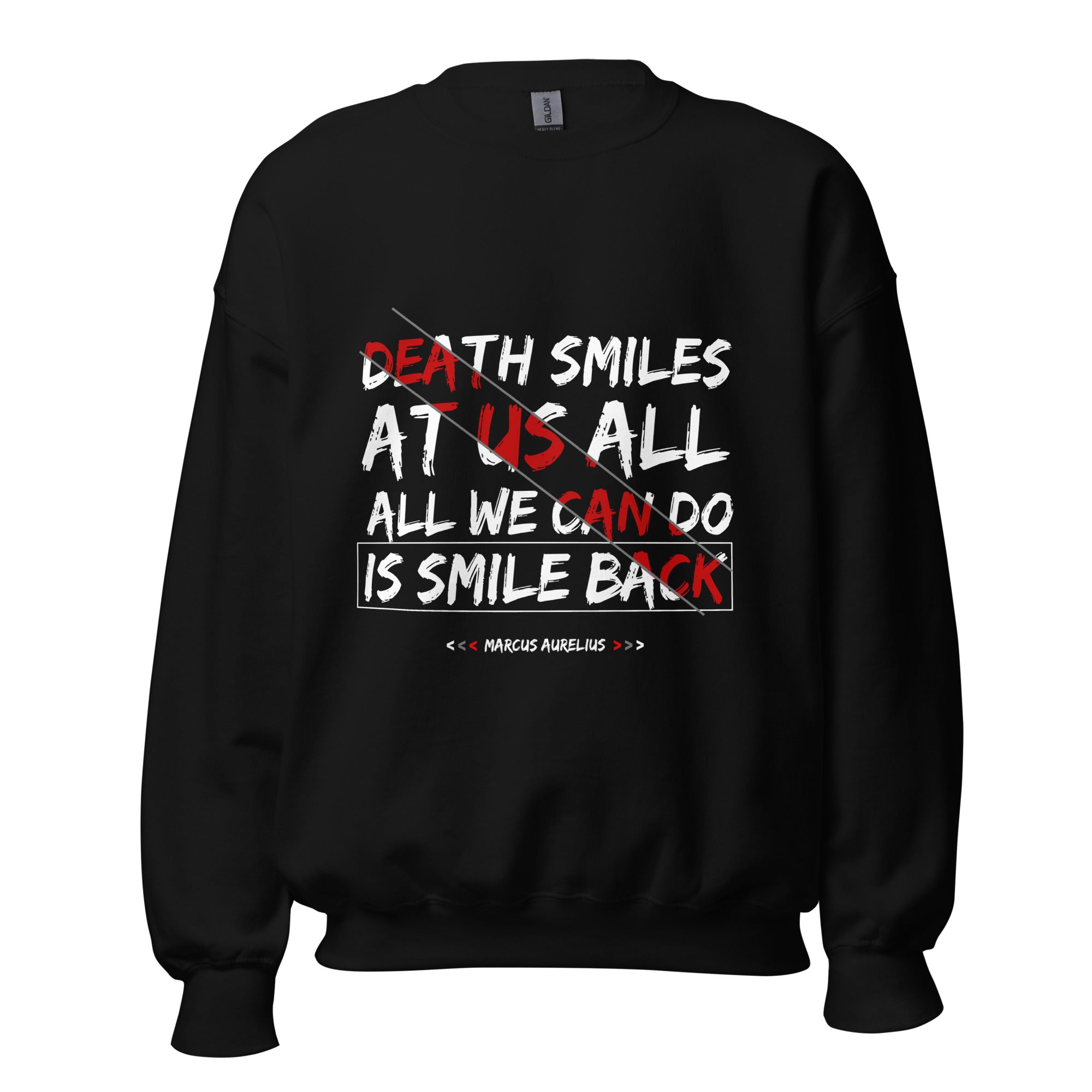 Unisex Sweatshirt -  Marcus Aurelius quotes