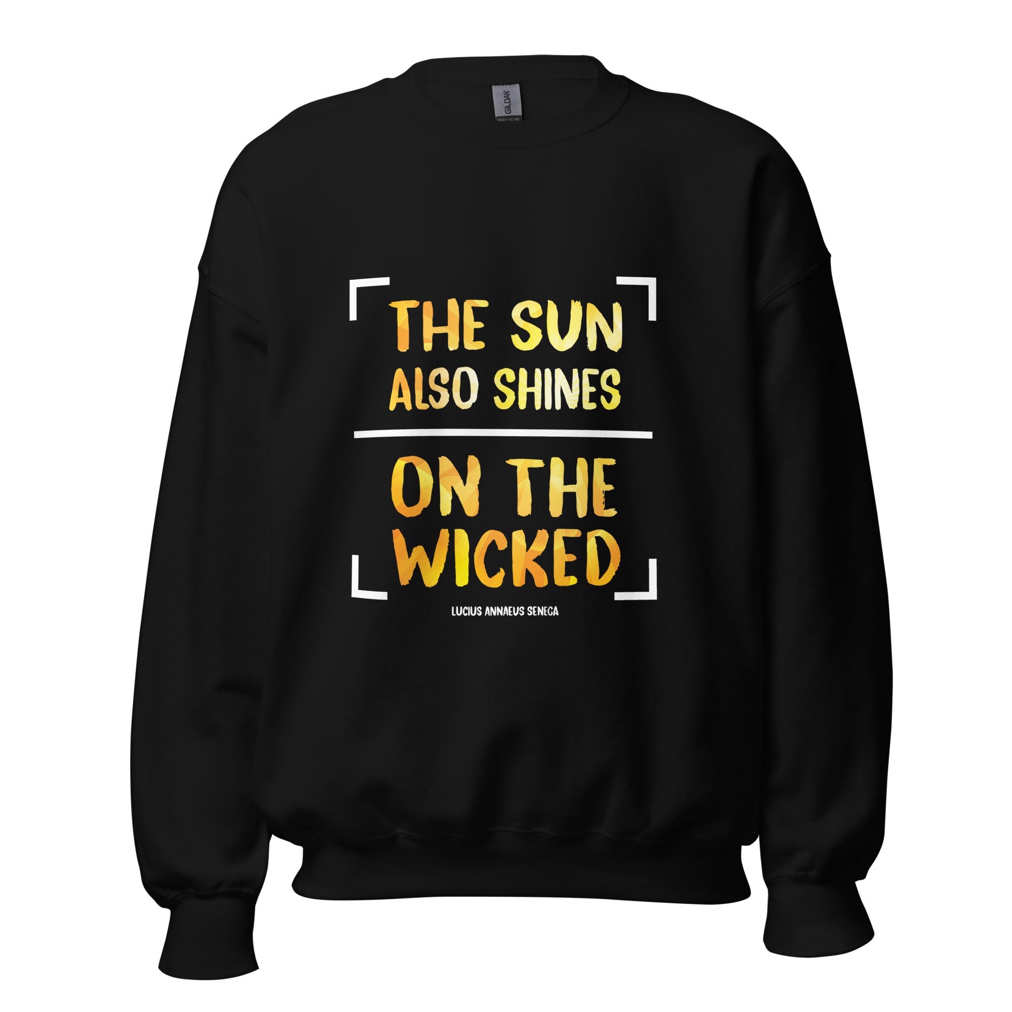 Unisex Sweatshirt -  Lucius Annaeus Seneca quotes