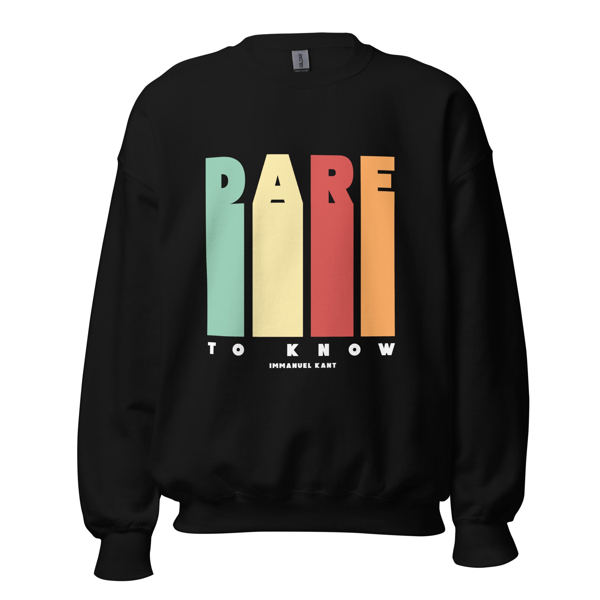 Unisex Sweatshirt - Immanuel Kant quotes,  " Dare to know. "