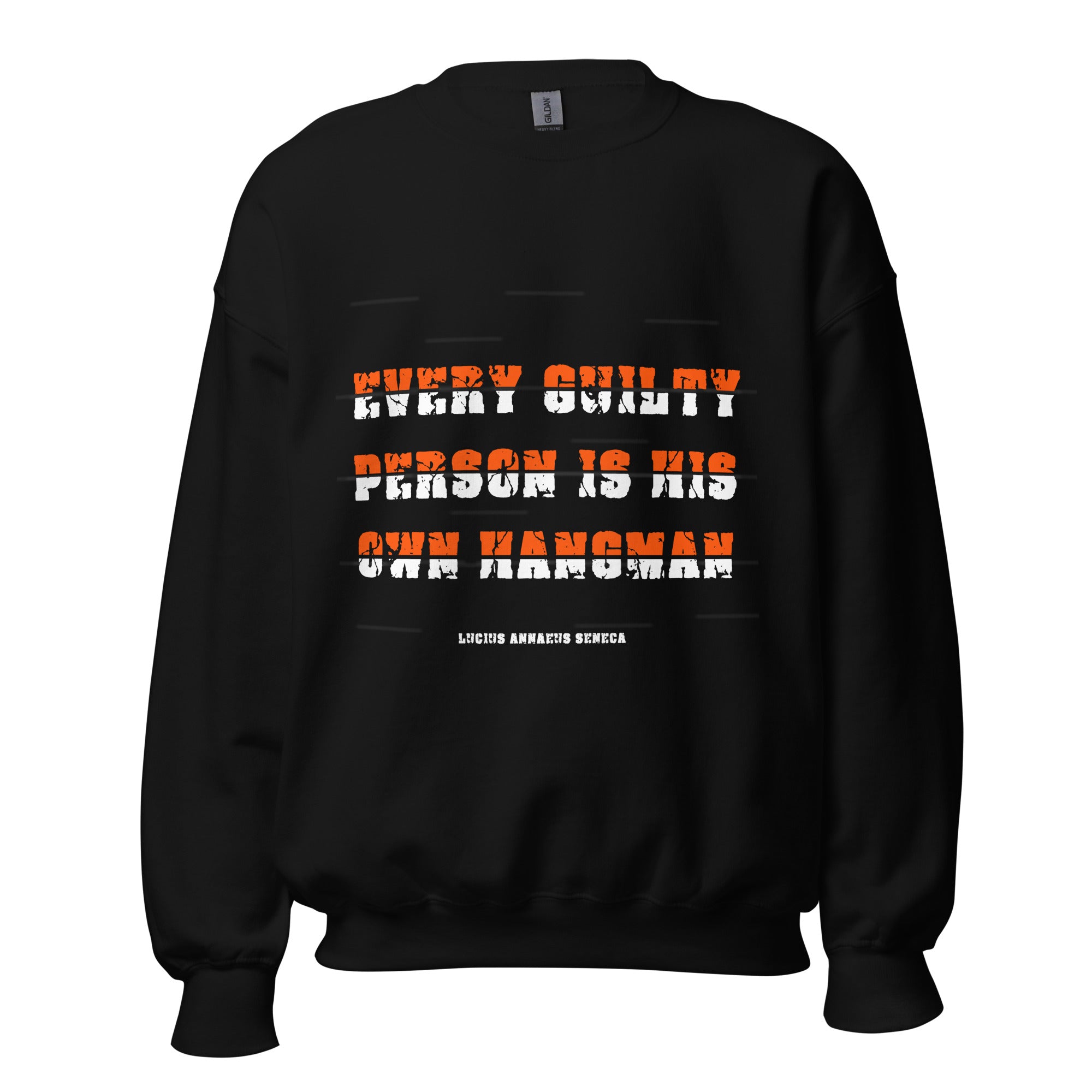 Unisex Sweatshirt - Lucius Annaeus Seneca quotes